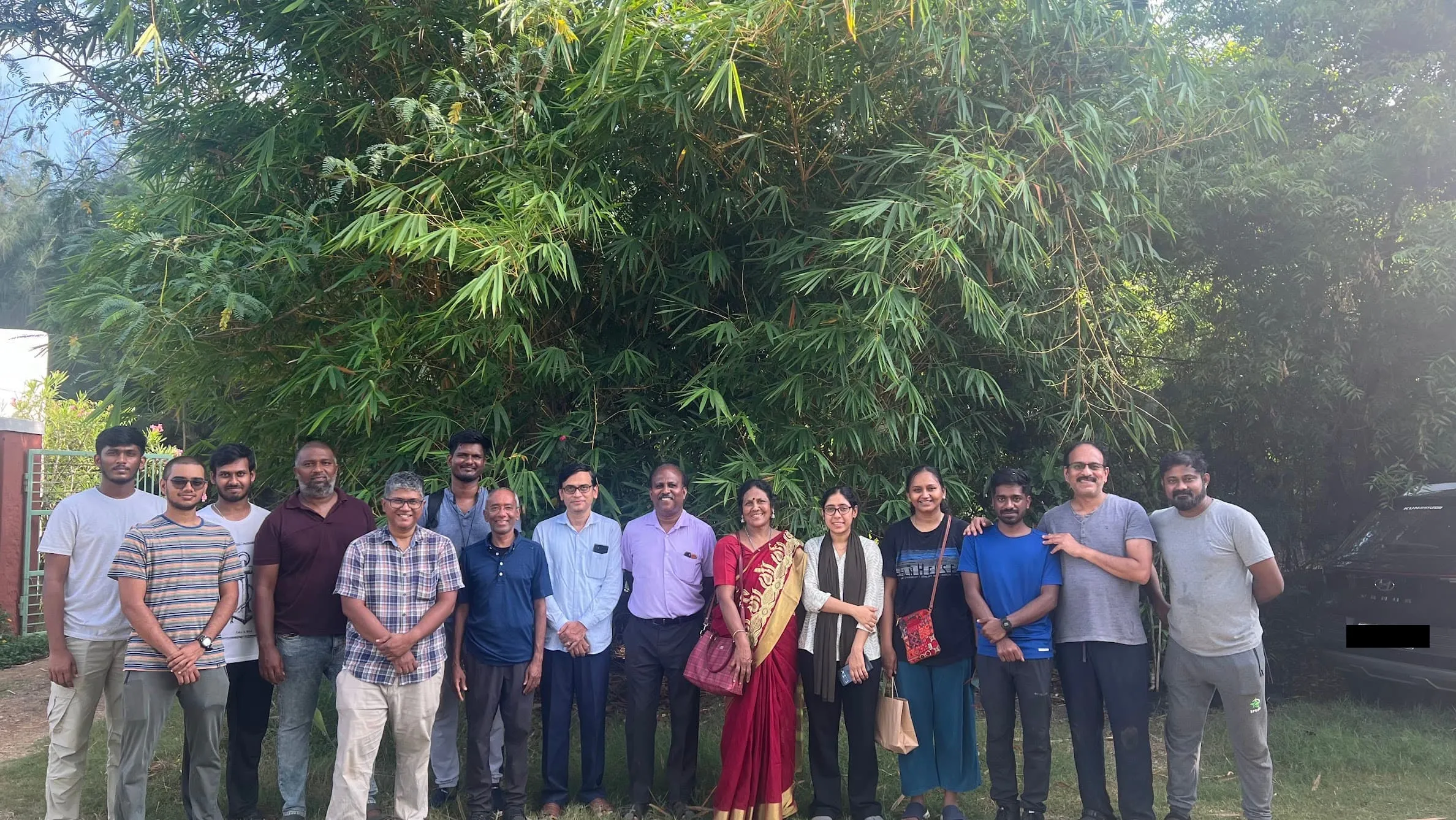 Chennai Astronomy Club members at a community event