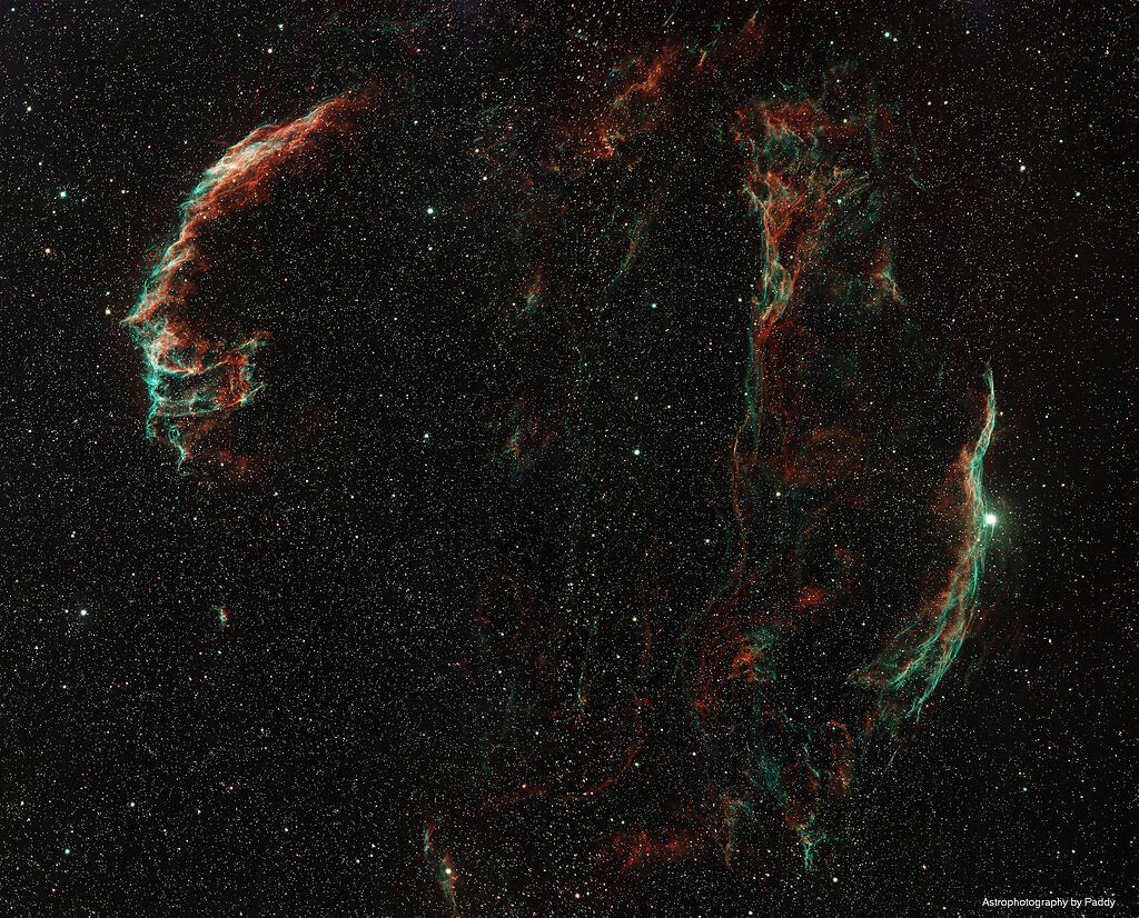 Easter and Western Veil Nebula